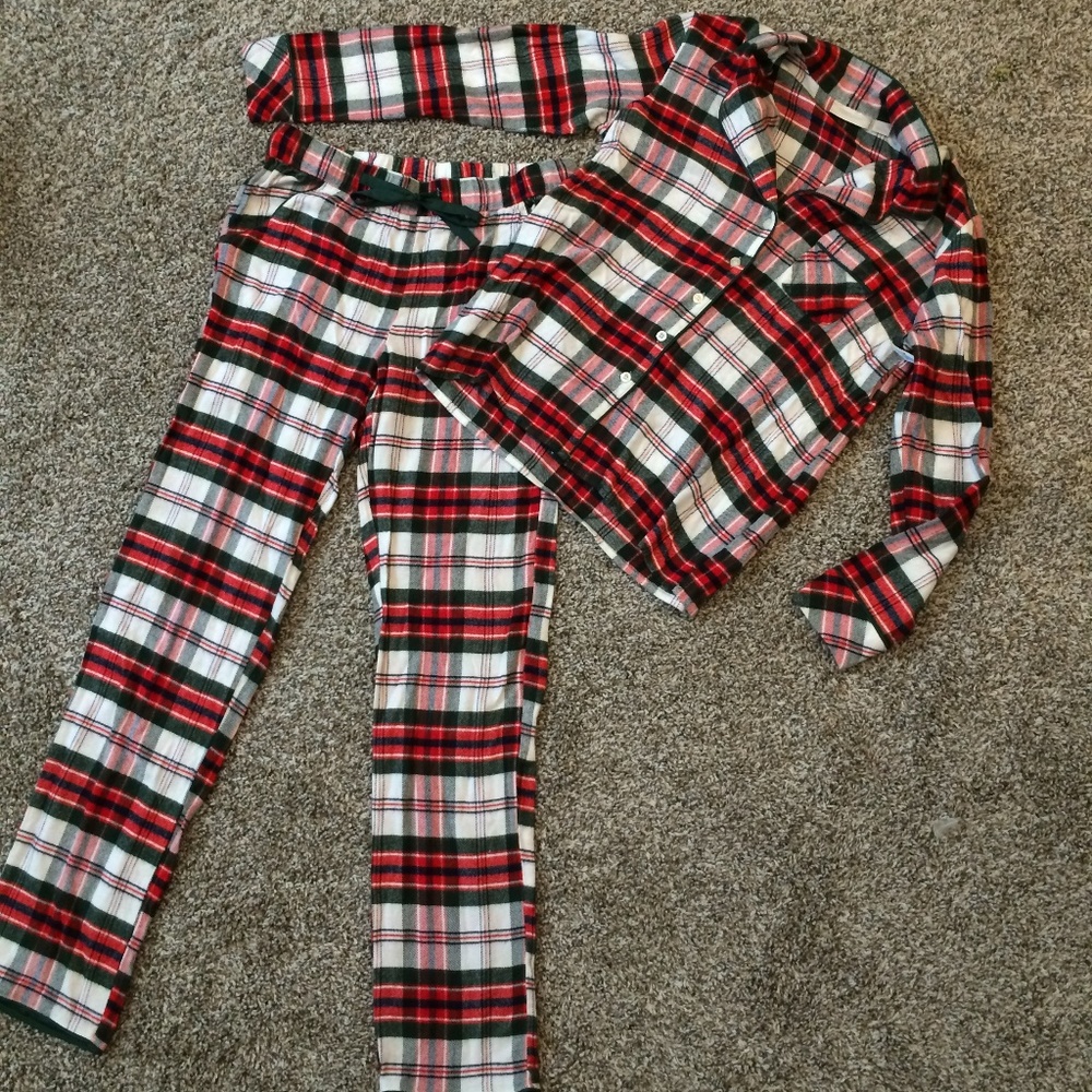 Nordstrom Lingerie super cozy flannel pajamas